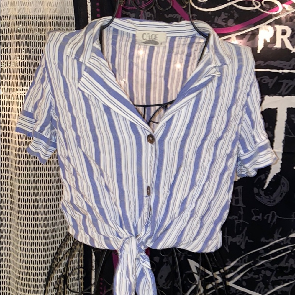 Cage • Cropped Blouse